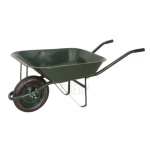 DARK GREEN WHEELBARROW